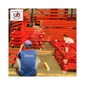 Jaula de malla de palé de acero plegable resistente al por mayor para uso industrial para almacenar mercancías en almacenes - Product Image 2