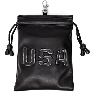 Portefeuille d'accessoires de golf en cuir véritable, offrant une organisation compacte et un savoir-faire élégant à un prix abordable - Product Image 2