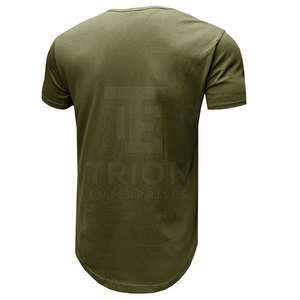 Camiseta de Verano para Hombre, Nuevo Diseño, Manga Corta, Estilo Desgastado, Último Diseño, Color Personalizado - Product Image 2