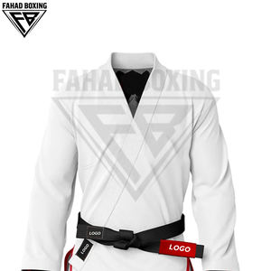 Kimono de Jiu Jitsu Brasileño Unisex de la Mejor Calidad, Tela Suave de 220g, Poliéster y Algodón, Sublimado, Costuras Reforzadas para Artes Marciales - Product Image 5