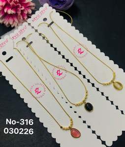 Collar de Acero Inoxidable Personalizado para Mujer y Niña, con Cadena Impermeable, Engaste de Bisel, Chapado en Oro, Joyería de Moda para Aniversario - Product Image 5