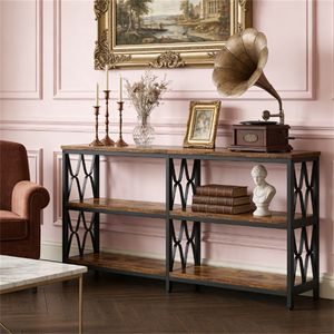 Divano Console Multifunzionale per Soggiorno, Scrivania Espositiva, Tavolo Console alla Moda - Product Image 3