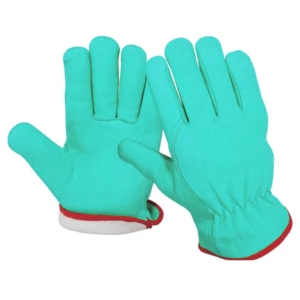 Premium Quality Cowhide Grain Safety <b>Gloves</b> with Fur Lining Comfortable Hand and Arm Protection for Industrial Working Driving - Product Image 5