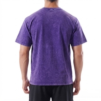 T-shirt délavé à l'acide le plus vendu, design uni, style streetwear, haute qualité, respirant pour homme, avec logo couleur personnalisé et taille