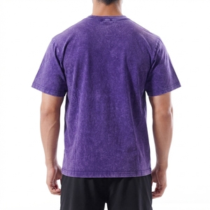 Best Selling Products In Pakistan Acid Wash <b>T</b> <b>Shirt</b> Plain Design Ringer Streetwear Fashion With Custom Color Logo And Size - Product Image 2