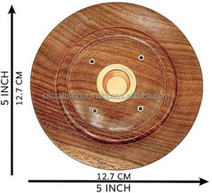 ที่ปักธูปไม้รูปทรงกลมหรูหราดีไซน์คลาสสิกสำหรับการทำสมาธิโดยปราศจากความเครียด - Product Image 5