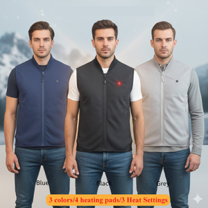 Chaleco Eléctrico Térmico Unisex Impermeable y Cortavientos con Forro Reflectante para Invierno al Aire Libre - Product Image 5