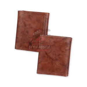 Cartera de cuero delgada para hombre de primera calidad, diseño moderno, cartera de cuero de alta calidad para hombre - Product Image 5