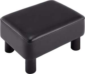 เฟอร์นิเจอร์ห้องนอนห้องนั่งเล่นสไตล์เรียบง่าย คุณภาพสูง ออตโตมันนุ่มสบาย ดีไซน์ใหม่ ขาไม้หุ้มผ้า - Product Image 4