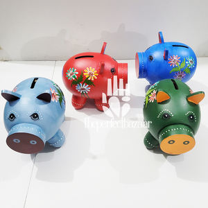 กระปุกออมสินไม้เพ้นท์ลายด้วยมือ - Product Image 3