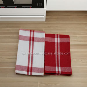 Luxury 100% Cotton Kitchen <b>Towel</b> Super Absorbent Tea <b>Towel</b> with Customizable Stripe <b>Pattern</b> and Logo.. - Product Image 1