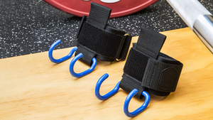 Crochets de musculation en gros pour la gym, crochets de préhension pour l'haltérophilie, sangles de soutien du poignet, crochets d'haltérophilie noirs unisexes - Product Image 6