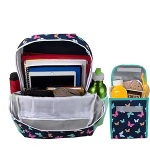 Student Book Bag Daily Used Polyester Mochilas School Bag <b>Backpack</b> - Product Image 3