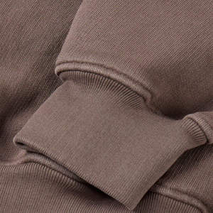 <b>Men's</b> Oversized Hooded Sweatshirt Solid Color Cotton French Terry Casual Autumn Style Pocket Design Regular Fit - Product Image 3