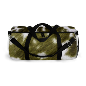 Bolsa de Deporte Unisex de Moda, Plegable, Impermeable, de Cuero Genuino, para Viajes de Fin de Semana, Bolsa de Lona Personalizada para Guardar y Transportar - Product Image 6