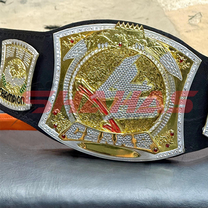 Ceinture de champion personnalisée, design sur mesure, plaquée or CNC, ceinture de champion universelle poids lourd USA, texte personnalisé, meilleure qualité - Product Image 1
