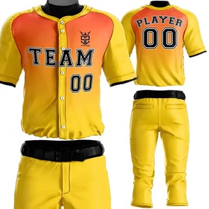 Servicio OEM, Uniformes de Béisbol al por Mayor, Ropa de Entrenamiento, Nuevo Diseño, Precio Bajo, Uniforme de Béisbol Más Vendido - Product Image 2