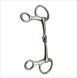 Nouvel arrivage : Ensemble de bridons doubles en acier inoxydable pour chevaux, équipement d'équitation anglais, certifié CE, garantie à vie - Product Image 3