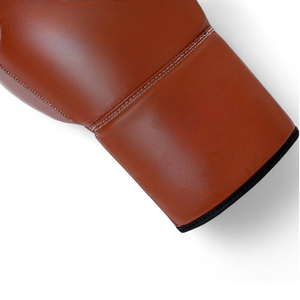 Gants de boxe professionnels de haute qualité en cuir véritable, rose, à lacets, personnalisés, pour l'entraînement et la compétition, gants de kickboxing - Product Image 6