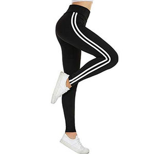 Leggings Deportivos de Cintura Alta para Mujer, Compresión, Sólidos, para Yoga y Gimnasio, Secado Rápido, Ecológicos, Gran Venta - Product Image 3