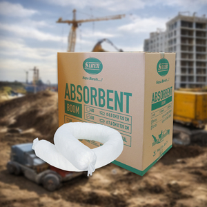 Barrera Absorbente de Polipropileno 650 para Control de Derrames de Petróleo Hidrocarbúrico, Fabricante OEM, Uso Industrial y Marino - Product Image 3