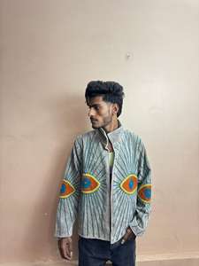 Veste en coton bohème Suzani à motifs floraux, manteau matelassé vintage imprimé Dobby, vêtement ethnique chic bohème pour femme, vêtements d'extérieur d'hiver, mode - Product Image 4