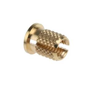 High Precision Brass Press Lock Type Inserts with Corrosion Resistant Finish for Durable <b>Fastening</b> - Product Image 2