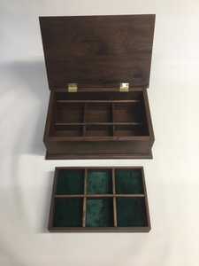 Minimalist Wooden Jewelry Box Rectangular Solid Wood <b>Storage</b> Box For Bedroom Neatening Single Tier Lacquer Finish box - Product Image 3