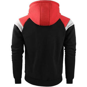 Sudadera con capucha para hombre, estilo urbano, mezcla de algodón, con cremallera, corte holgado, venta al por mayor, sudadera personalizada, subida por Dress Sports - Product Image 2