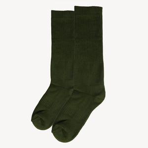 Chaussettes de sport unisexes en coton pour la course à pied avec broderie de logo personnalisé, chaussettes de gym pour hommes de haute qualité en gros BY BS - Product Image 1