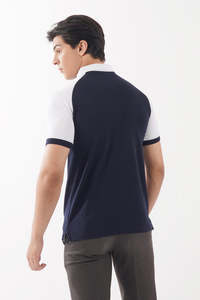 Nuevo Diseño de Camisetas de Golf para Hombre, Tejidas, Transpirables, de Manga Corta, con Logotipo Personalizado, Servicio OEM, Algodón de Alta Calidad, Gran Venta - Product Image 2