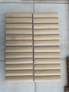 Paneles Tambour de Madera Maciza Modernos, Diseño Flexible para Superficies Curvas, Soluciones Decorativas para Gabinetes de Cocina y Muebles - Product Image 2