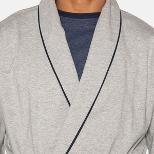 เสื้อคลุมอาบน้ำผู้ชายราคาส่ง รุ่นใหม่ล่าสุด ขายดี ระบายอากาศได้ดี เป็นมิตรกับสิ่งแวดล้อม แขนยาว ผ้าไม่ยับ ทนทาน - Product Image 4