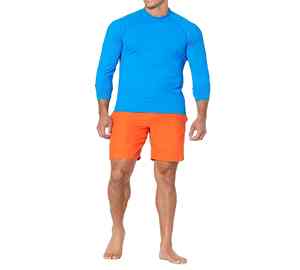 Camiseta de Manga Larga para Hombre, de Secado Rápido, Protección UV, Ligera, Cómoda, Elástica, para Surf, Natación, Verano, Protección contra Rozaduras - Product Image 3