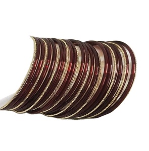 Ensembles de bracelets de mariée artisanaux professionnels à vendre Produit tendance haut de gamme Ensemble de bracelets en verre décoratifs pour dames - Product Image 1