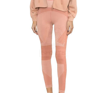 Leggings pour femmes sur mesure, légers, couleur unie, taille mi-haute, vêtements de fitness tricotés, écologiques, respirants, personnalisables - Product Image 2