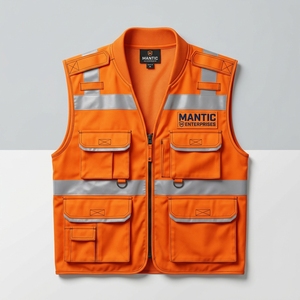 Free Sample Reply 1 Min 26 Years Factory Quality Team CLASS 2 Safety Reflective Vest - Product Image 3