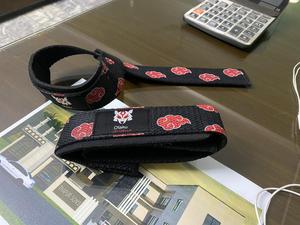 Sangles de poignet de fitness en gros avec logo personnalisé, en fil de charbon de bambou, imperméables, écologiques, antidérapantes, à boucle auto-agrippante pour la musculation - Product Image 6