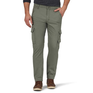 Pantalons cargo pour hommes au design tendance avec logo personnalisé, taille élastique, pantalons de jogging en tissu respirant, vente en gros OEM de pantalons cargo pour hommes - Product Image 1