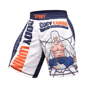 กางเกง MMA พิมพ์ลายตามสั่งสำหรับผู้ชาย กางเกงสำหรับต่อสู้แบบ Grappling  แบบ Unisex  ออกแบบเองได้ ชุดยูนิฟอร์มศิลปะการต่อสู้ กางเกงคิกบ็อกซิ่ง UFC - Product Image 1