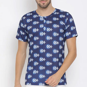 T-shirt de sublimation pour homme personnalisable en gros, résistant à l'eau, léger, séchage rapide, anti-boulochage - Product Image 5