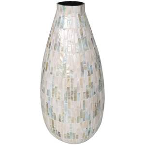 Decorative Mother of Pearl Vase Featuring Premium Shell Inlay for Interior Enhancement Supplier Sustainable Lightweight Vietnam - Product Image 2