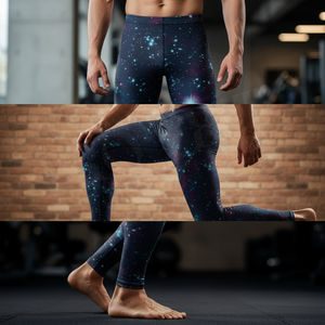 Leggings de Compresión Estampados Personalizados para Todas las Temporadas, Pantalones Deportivos de Secado Rápido para Gimnasio, Running, Fitness y Entrenamiento - Product Image 4