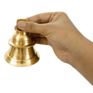 Campana de Latón Koil, Campana Colgante de Gran Tamaño para el Hogar, Puerta de Entrada y Pooja Tradicional - Product Image 3