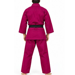 Uniforme de karaté, vêtements pour cours d'arts martiaux, veste d'entraînement en tissu doux au toucher, bas assorti pour la pratique régulière - Product Image 4