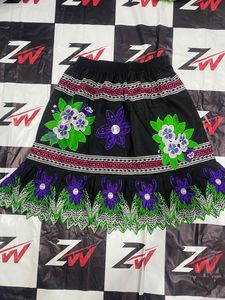 กระโปรงแฟชั่นไมโครนีเซีย Island Wear 2026 กระโปรงลำลองปักลายตามสั่ง ไซส์พลัส สไตล์โบฮีเมียน ผ้าฝ้าย กระโปรงฤดูร้อน - Product Image 6
