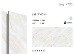 Azulejos de Porcelana Supreme Brilliant Gloss 800x1600 1200x1800 750x1500mm para Diseños Espaciales Contemporáneos Monumentales - Product Image 3