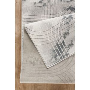 Geometrix GC_DIM1003 Tappeto Runner Grigio 2 Piedi 7 Pollici X 9 piedi 10 pollici Tappeto Decorativo - Product Image 3