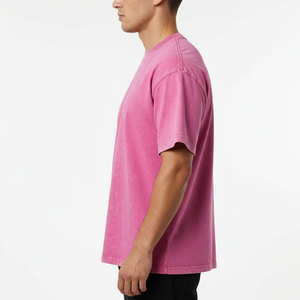 T-shirts pour hommes de qualité supérieure, à la mode, effet délavé, logo et style personnalisés, vente en gros, t-shirts pour hommes les plus vendus - Product Image 3