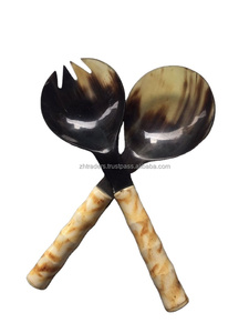 Cuchara de Cuerno de Vaca con Acabado Pulido, Hecha a Mano, Ecológica, de Grado Alimenticio, Segura para Comer, para Restaurante, Hogar y Embalaje de Regalo - Product Image 4